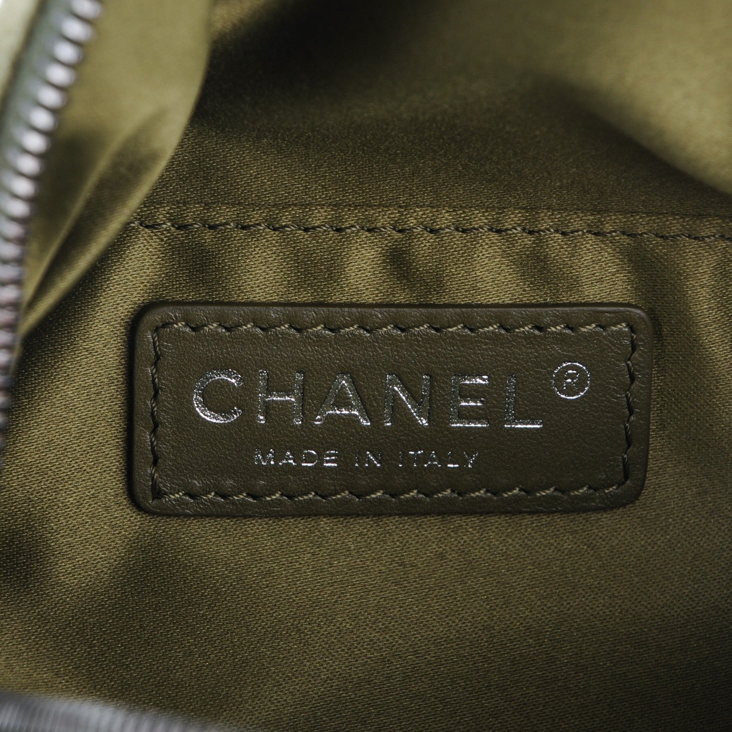 Chanel Canvas Lambskin Quilted Coco Cuba Charms Waist Bag Khaki 7 of 8