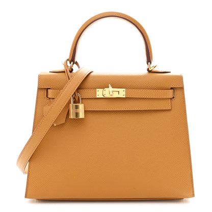 Hermes Epsom Kelly Sellier 25 Sesame 1 of 11