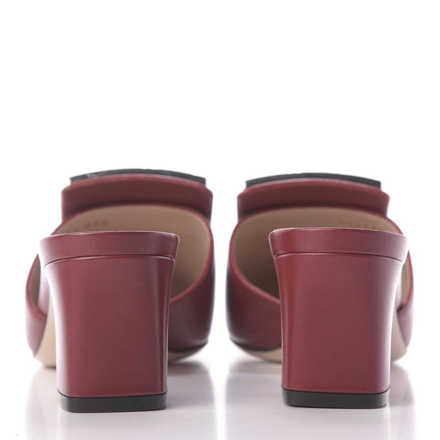 Malaga Kid Crystal Square G Madelyn Mules 38.5 Romantic Cerise