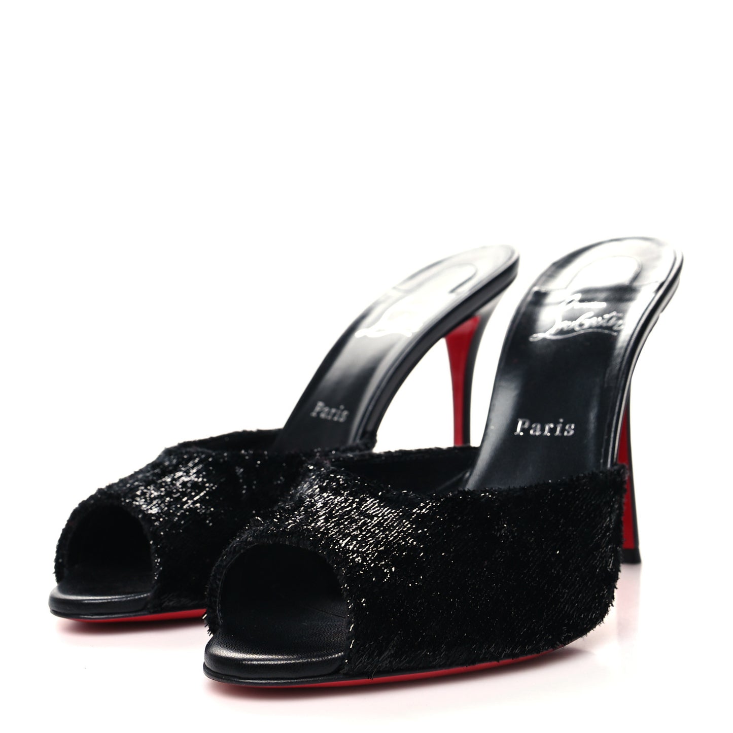Velvet Me Dolly 100 Sandals 41 Black