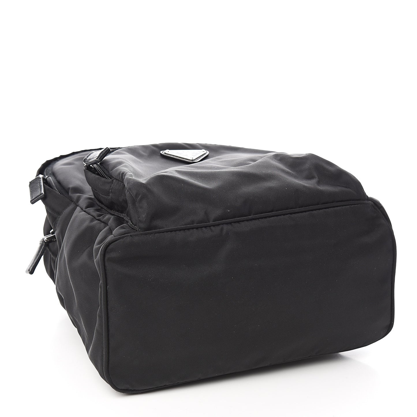 Tessuto Nylon Saffiano Tote Backpack Black
