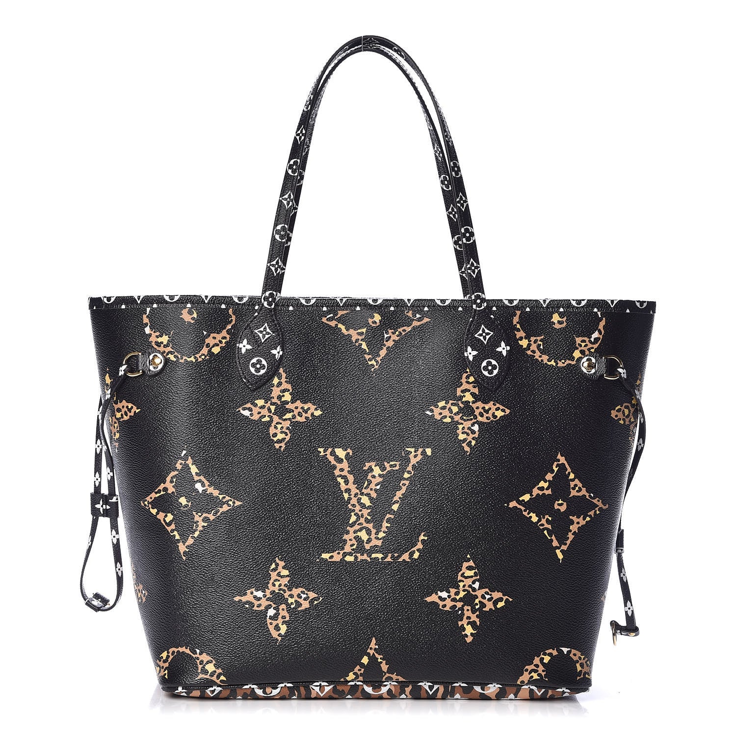 Louis Vuitton Monogram Giant Jungle Neverfull MM Black 1 of 14