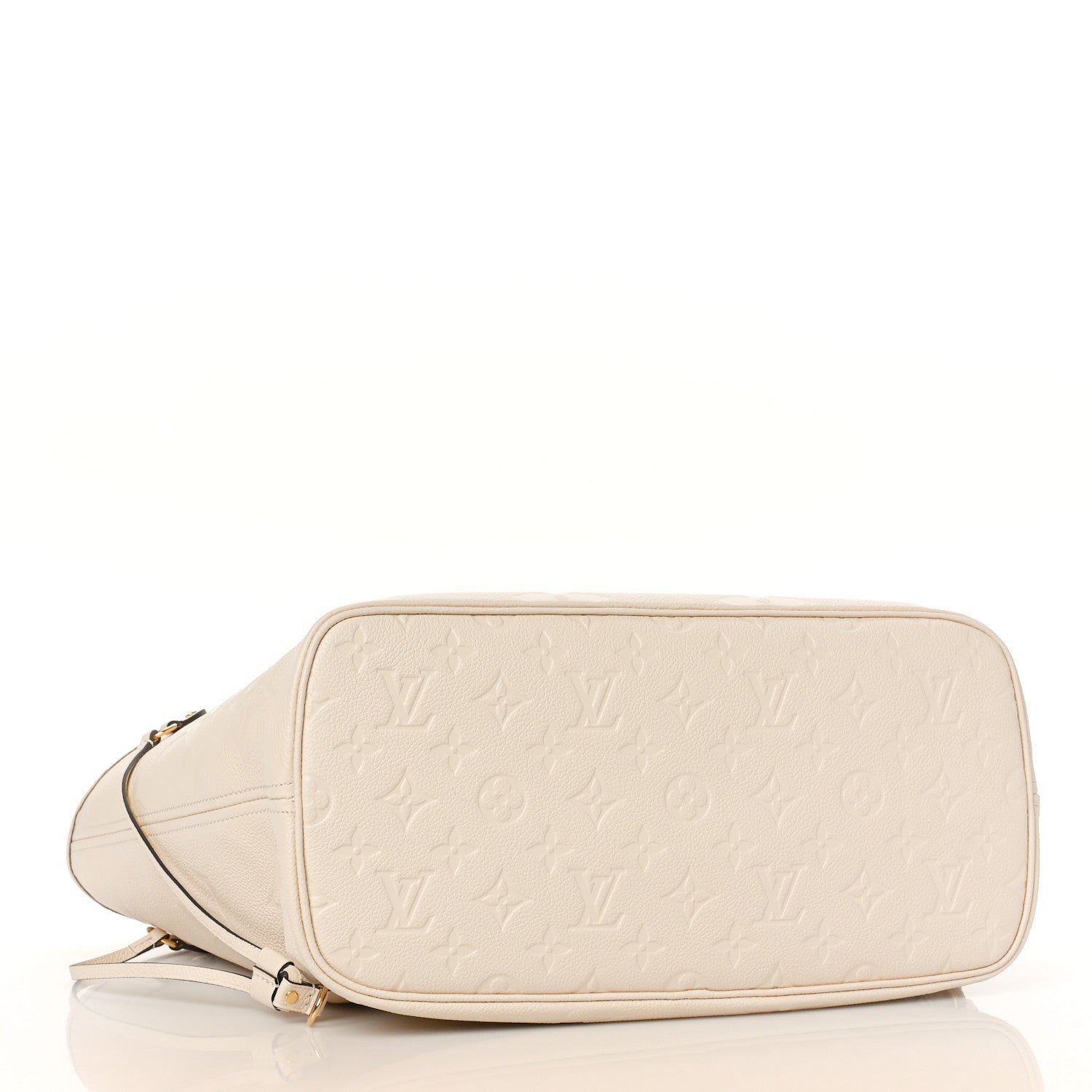 Louis Vuitton Empreinte Monogram Giant Neverfull MM Cream 4 of 8