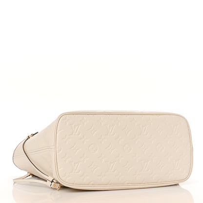 Louis Vuitton Empreinte Monogram Giant Neverfull MM Cream 4 of 8