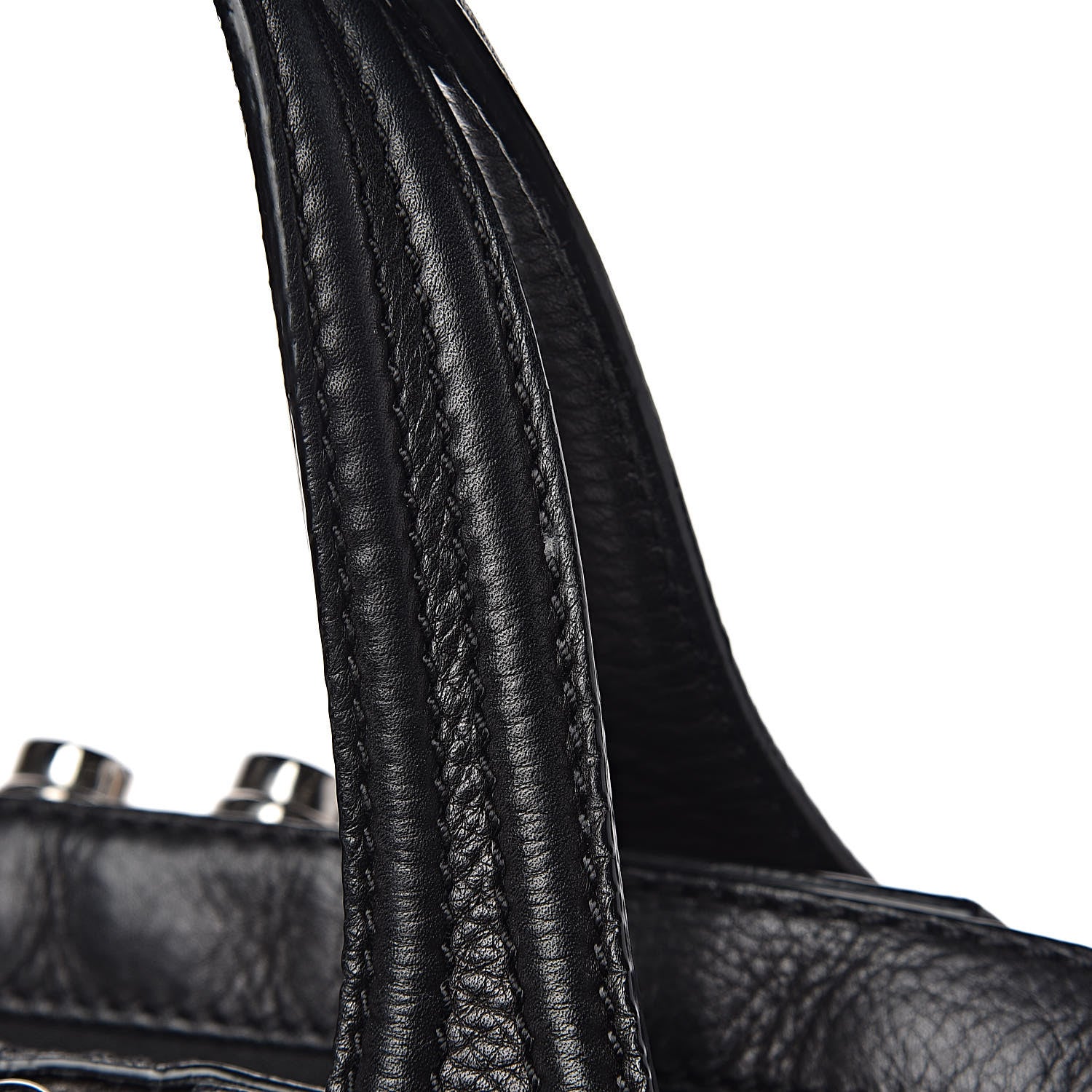 Givenchy Waxed Calfskin Medium Studded Nightingale Black 10 of 15