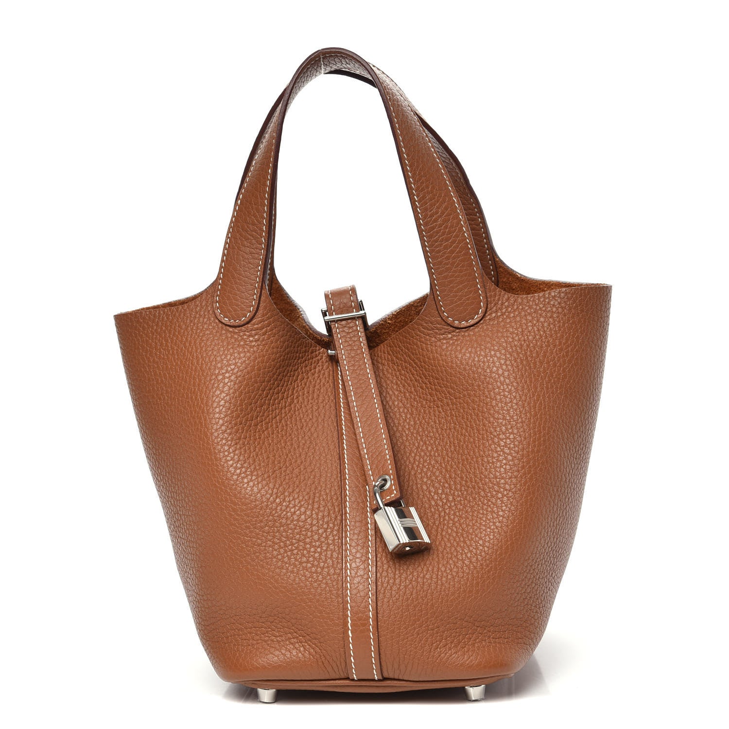 Hermes Taurillon Clemence Picotin Lock 18 PM Gold 1 of 10