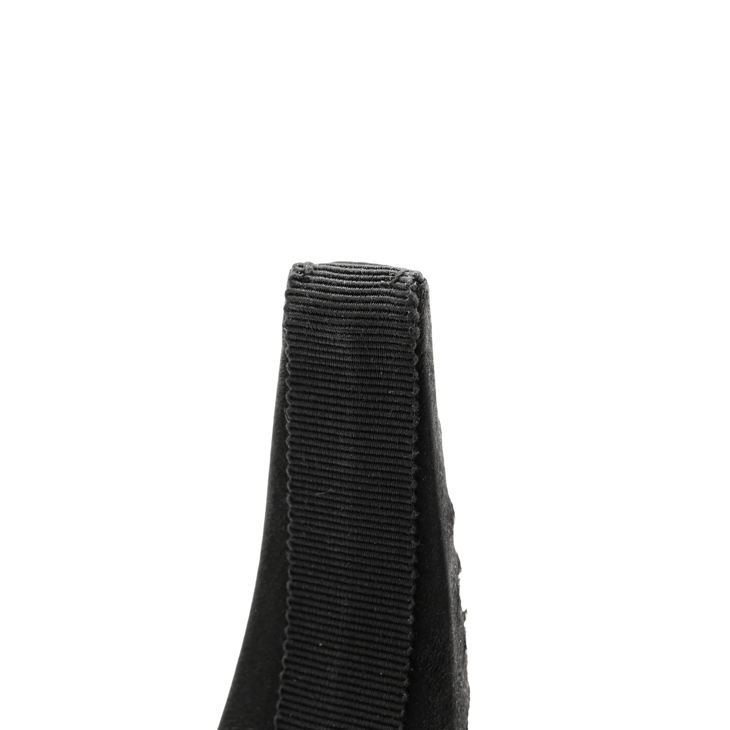 Satin Crystal Embellished Headband Metal