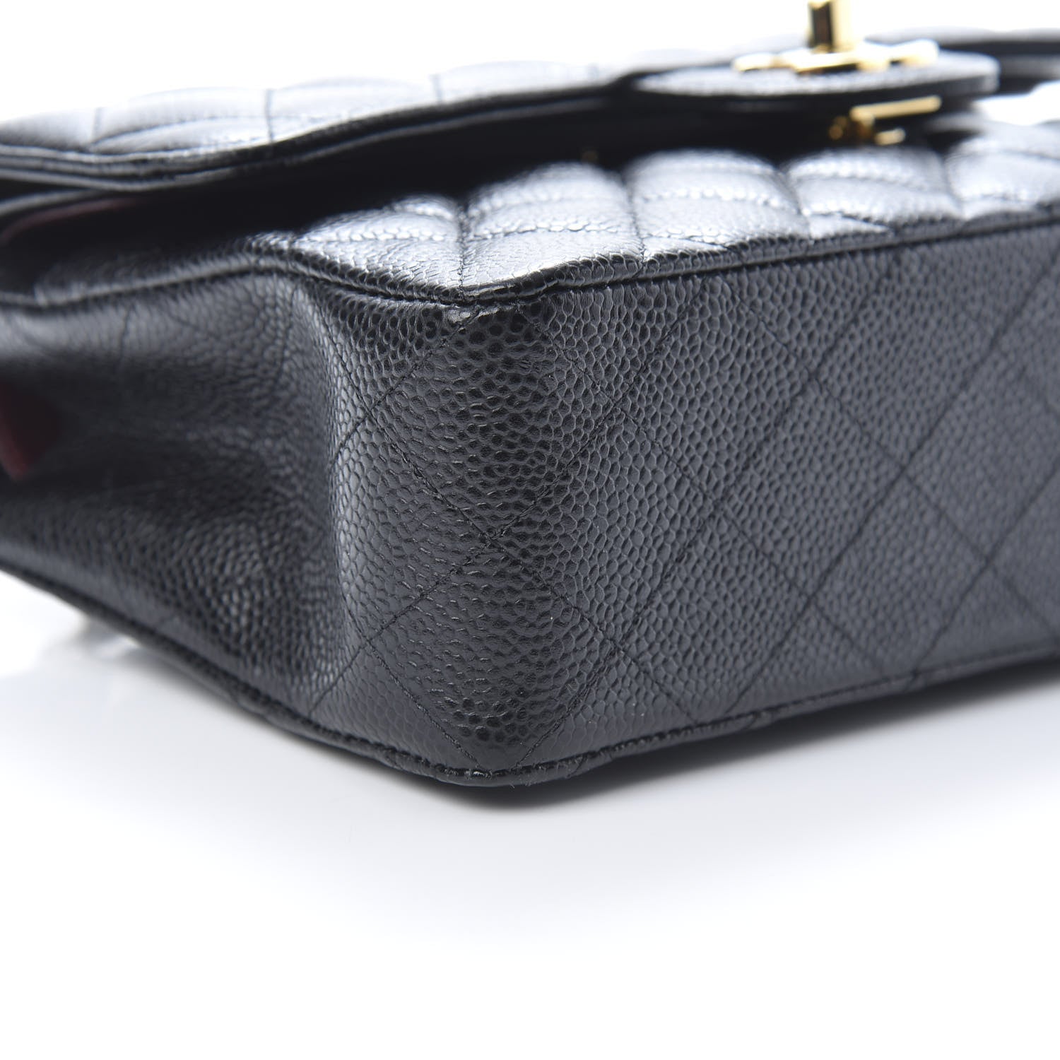 Chanel Caviar Quilted Small Double Flap Black 9 of 15