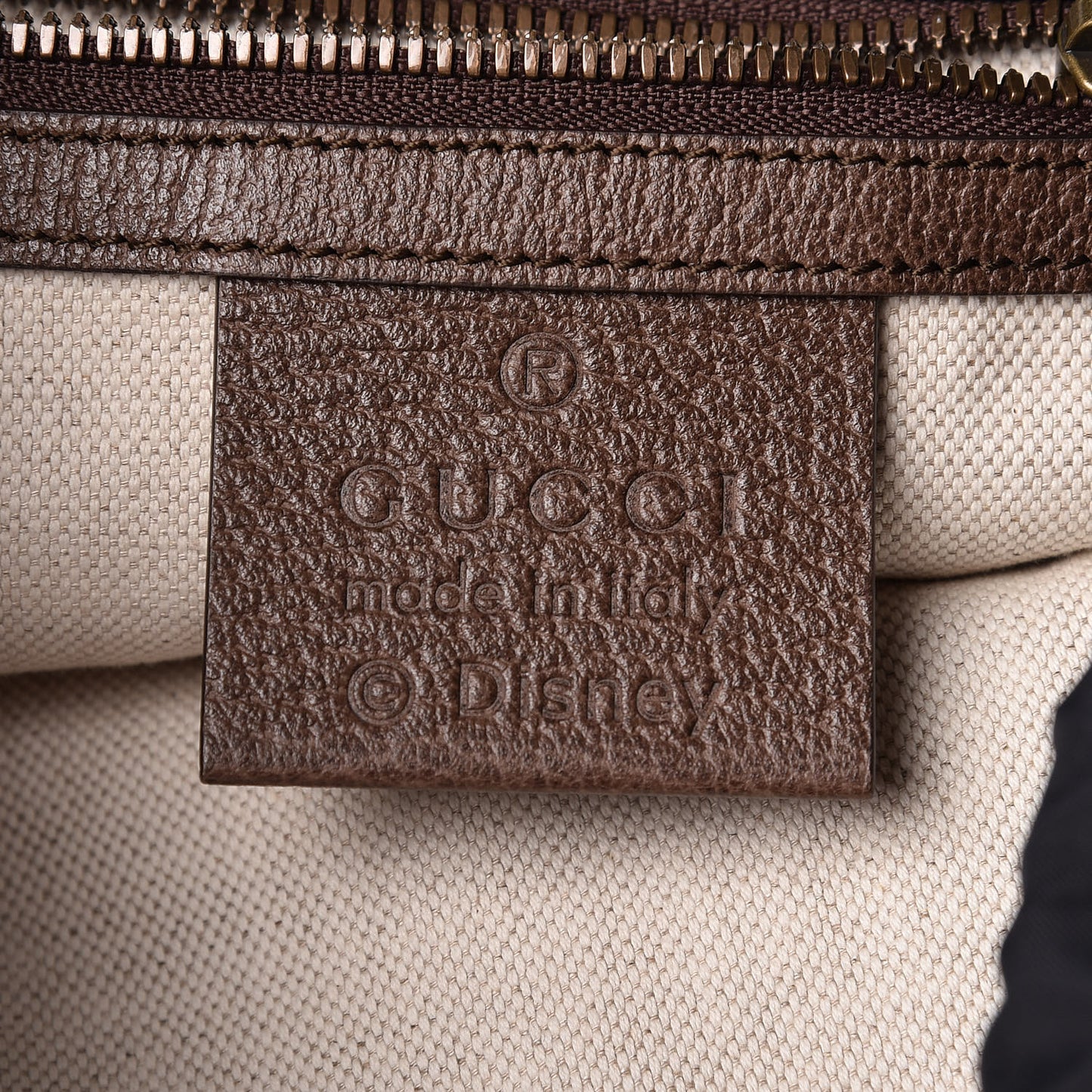GG Supreme Monogram Embroidered Flap Backpack