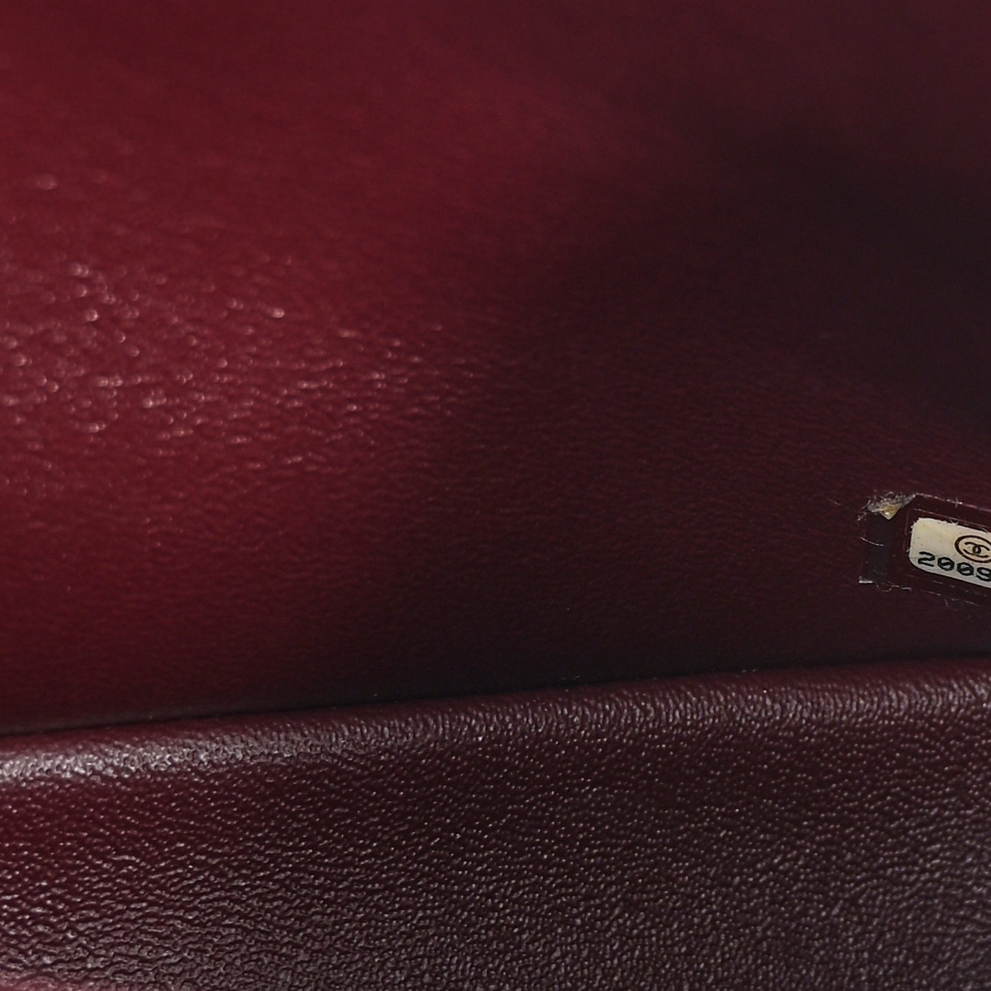 Lambskin Quilted Jumbo Double Flap Black