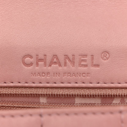 Chanel Lambskin Quilted Chocolate Bar 4 Chain Flap Pink 5 of 11