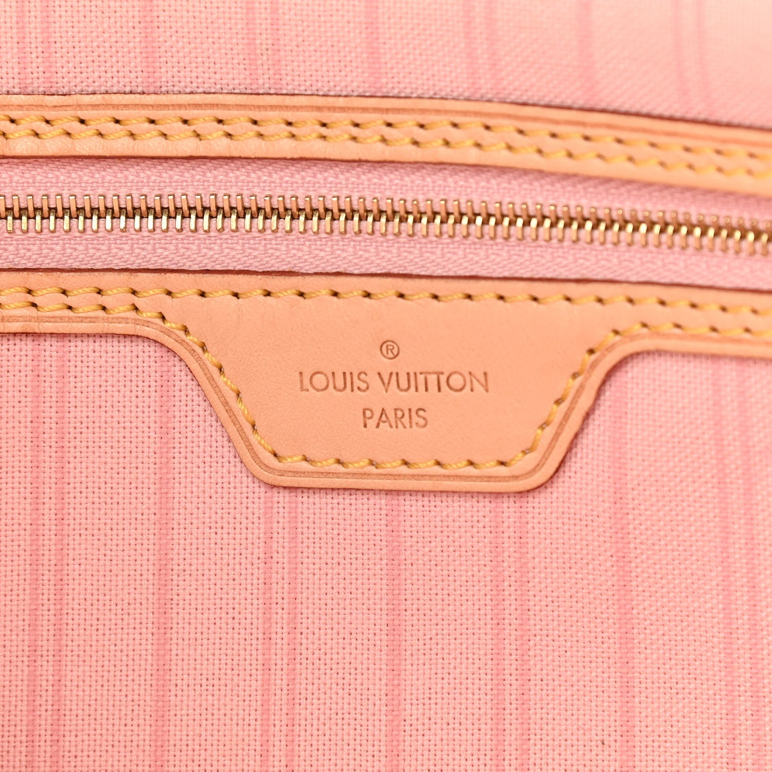 Louis Vuitton Damier Azur Delightful MM Rose Ballerine 6 of 11