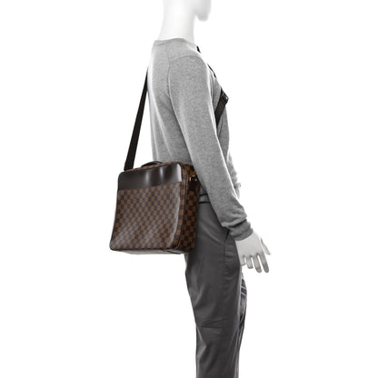 Louis Vuitton Damier Ebene Porte Ordinateur Sabana Computer Case 2 of 9