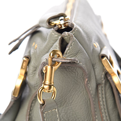 Chloe Calfskin Medium Marcie Satchel Baobab Green 12 of 13