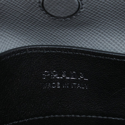 Prada Saffiano Cuir Medium Double Bag Marmo 7 of 8