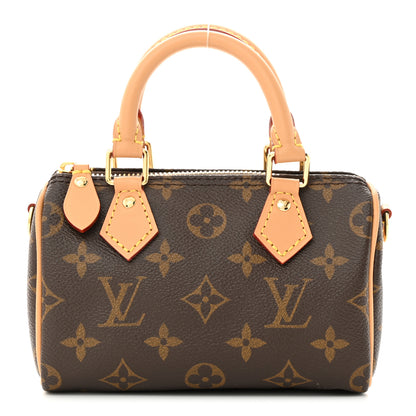 Louis Vuitton Monogram Nano Speedy Bandouliere 1 of 10
