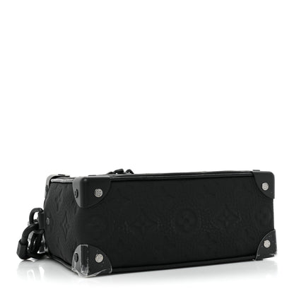 Louis Vuitton Taurillon Monogram Mini Soft Trunk Black 4 of 10