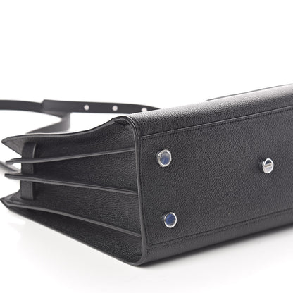 Saint Laurent Grained Calfskin Baby Sac De Jour Black 7 of 8