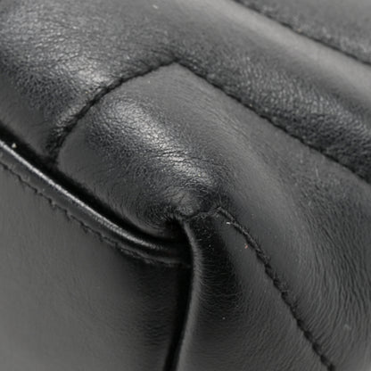 Saint Laurent Calfskin Y Quilted Monogram Small Loulou Chain Satchel Black Black 14 of 14