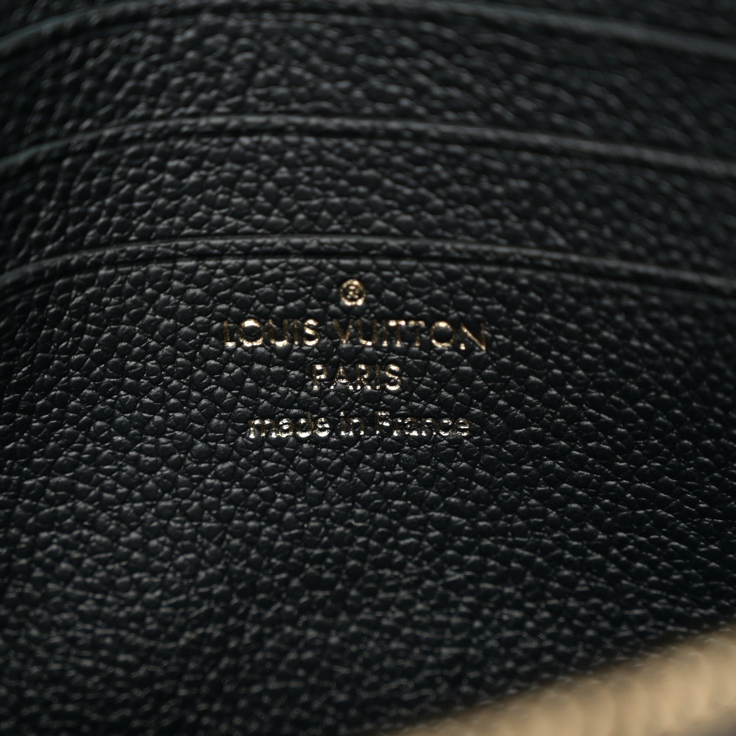 Empreinte Monogram Giant Ivy Wallet On Chain Black