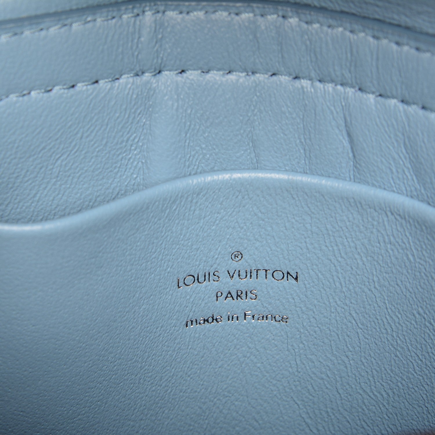 Louis Vuitton Monogram Tribal Mask Pochette PM Blue 6 of 7