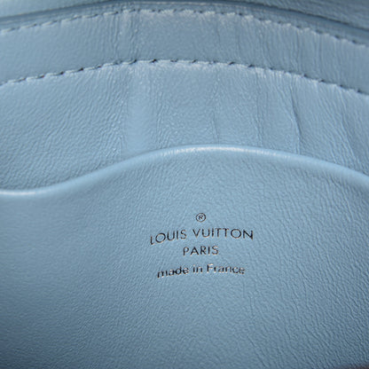 Louis Vuitton Monogram Tribal Mask Pochette PM Blue 6 of 7