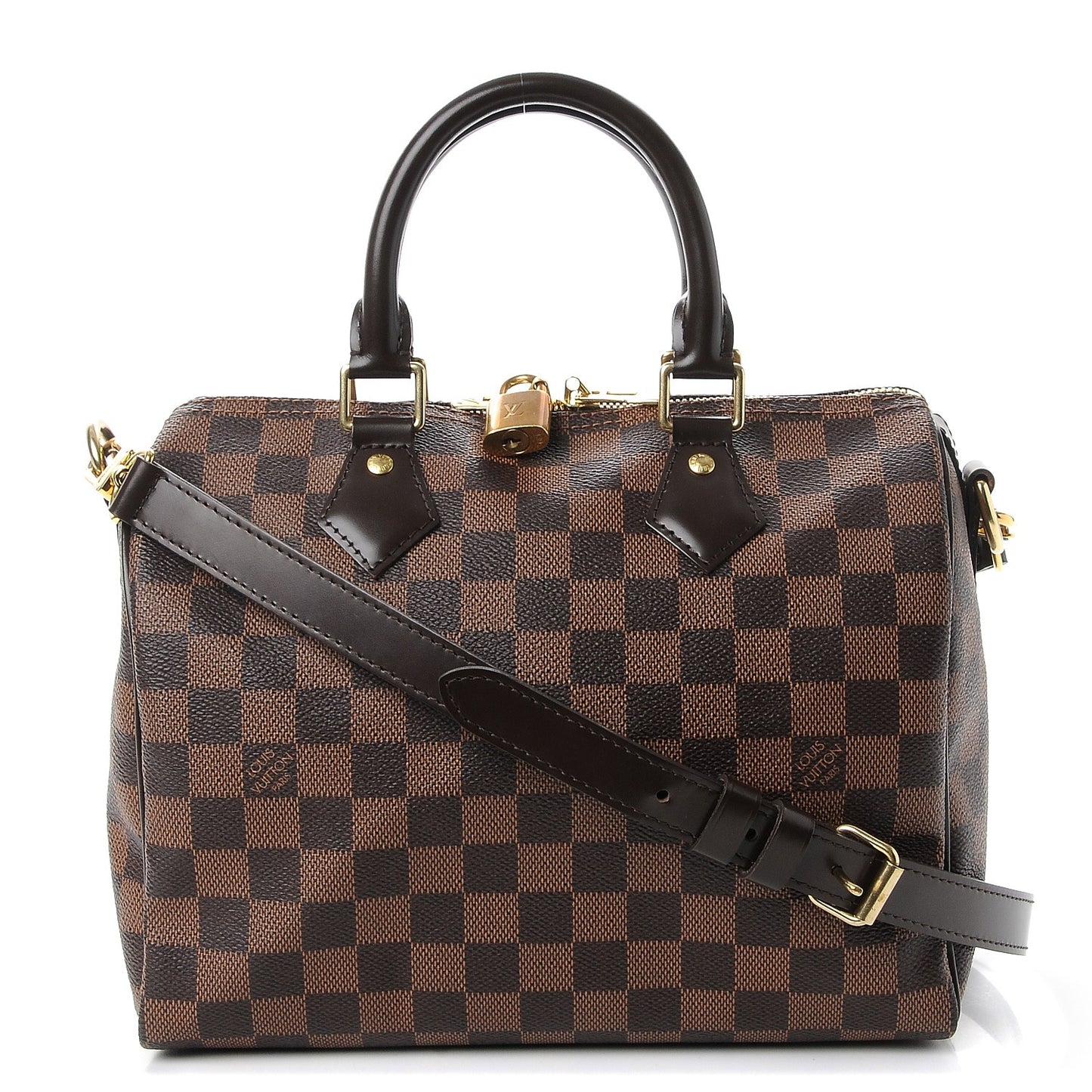 Damier Ebene Speedy Bandouliere 25