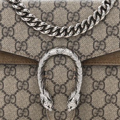 Gucci GG Supreme Monogram Mini Dionysus Shoulder Bag Taupe 8 of 13