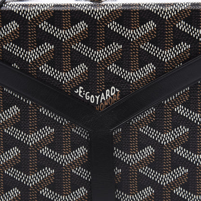 Goyard Goyardine Minaudiere Trunk Bag Black 9 of 10