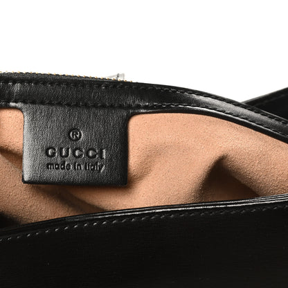 Gucci Boarded Dyana Lux Calfskin Small Jackie 1961 Hobo Black 6 of 10