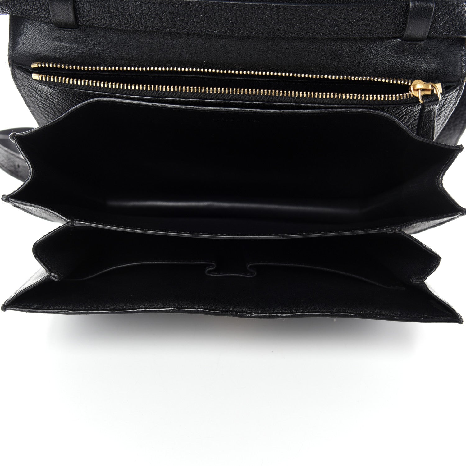Celine Goatskin Medium Classic Box Flap Bag Black 4 of 12