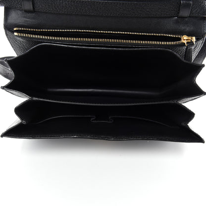 Celine Goatskin Medium Classic Box Flap Bag Black 4 of 12