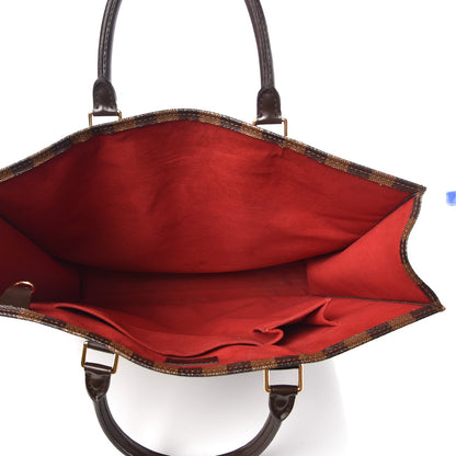 Louis Vuitton Damier Ebene Sac Plat 6 of 13