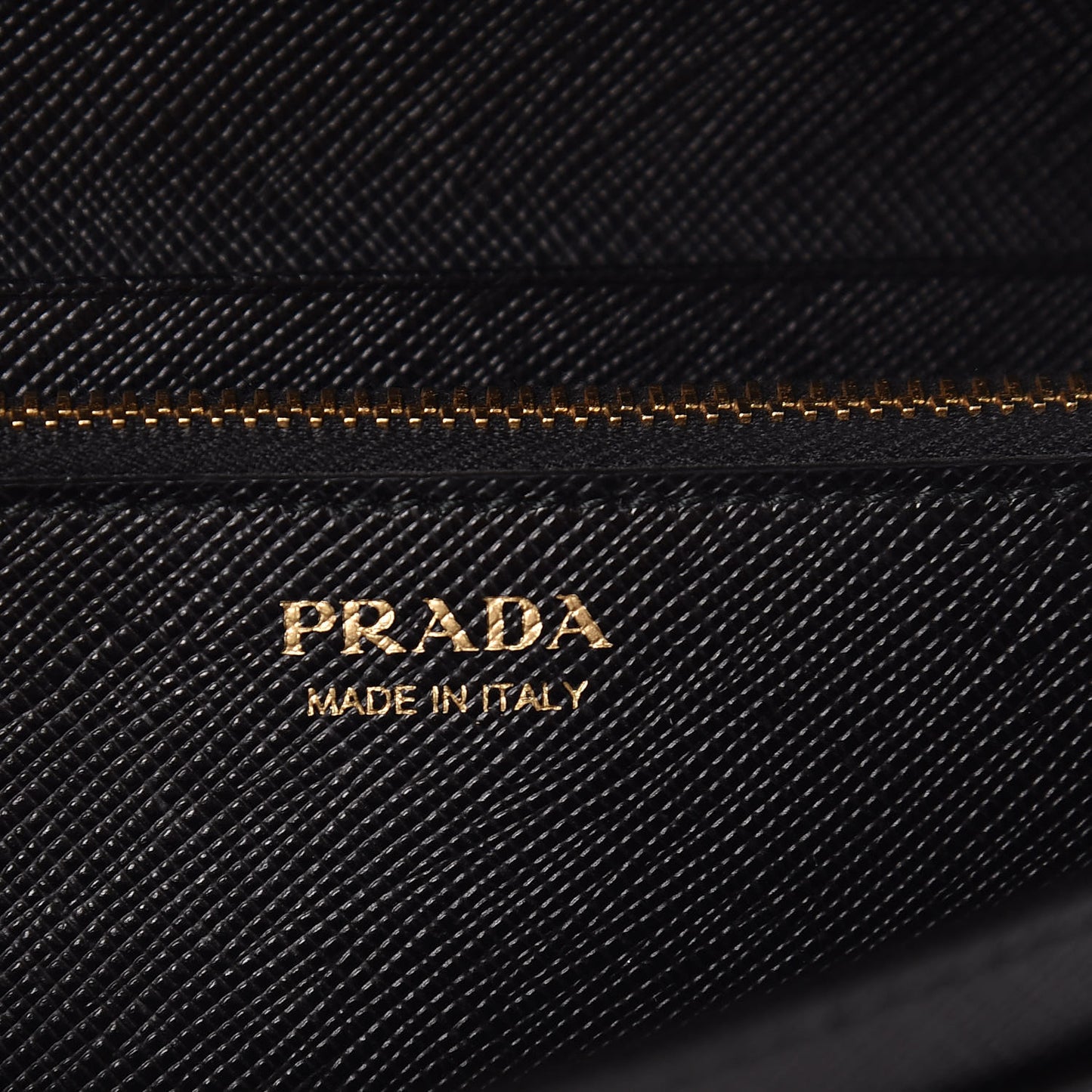 Saffiano Continental Flap Wallet Black