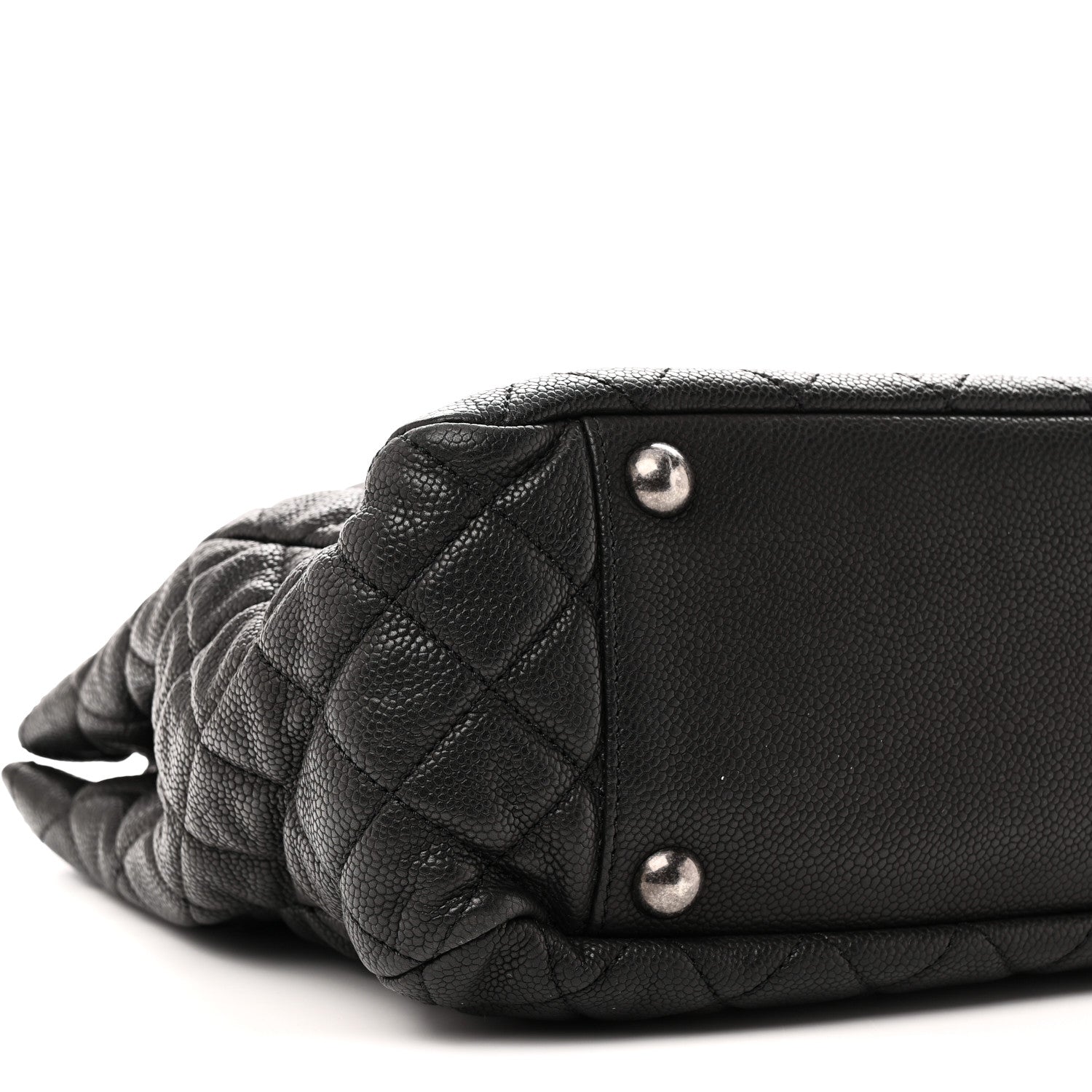 Chanel Caviar Quilted Shopping Tote Black 9 of 10