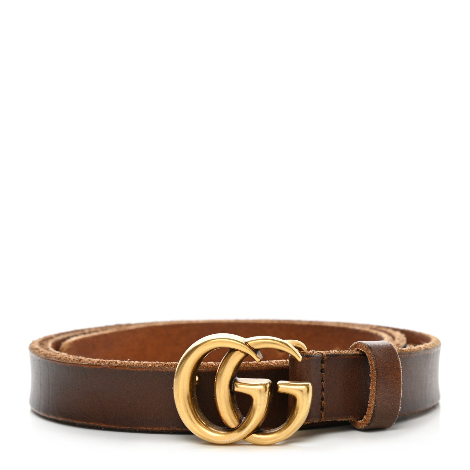 Gucci Faded Calfskin Double G 20mm Belt 85 34 Cuir 1 of 6