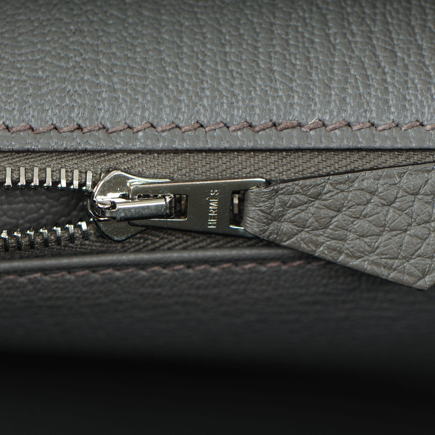 Hermes Taurillon Clemence Birkin 35 Etain 14 of 25