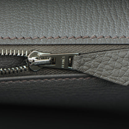 Hermes Taurillon Clemence Birkin 35 Etain 14 of 25