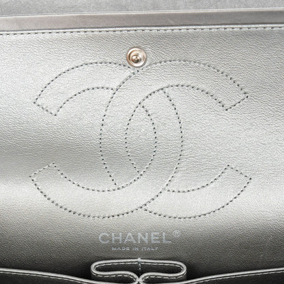 Chanel Metallic Aged Calfskin Quilted 2.55 Reissue 227 Dark Silver 8 of 8