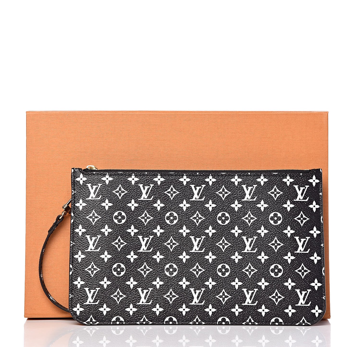 Monogram Giant Jungle Neverfull MM GM Pochette Black