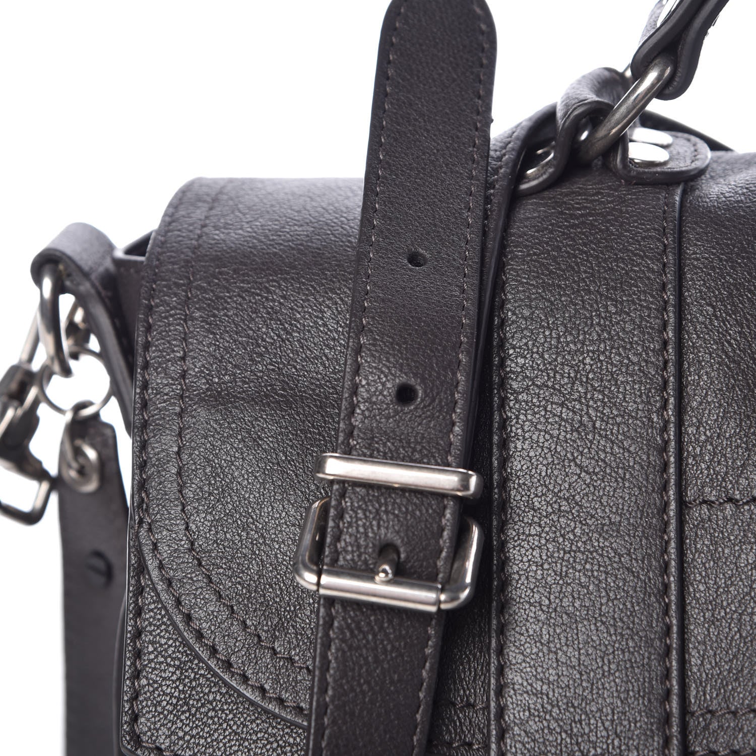 Proenza Schouler Lambskin Medium PS1 Satchel Pepe 9 of 11