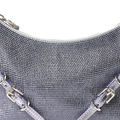 Givenchy Satin Strass Mini Voyou Boyfriend Party Bag Lavender 14 of 19