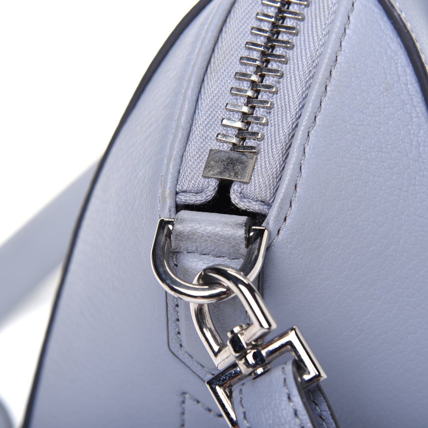 Givenchy Sugar Goatskin Mini Antigona Grey Blue 25 of 26