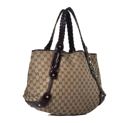 Gucci Monogram Medium Pelham Shoulder Bag Dark Brown 3 of 9