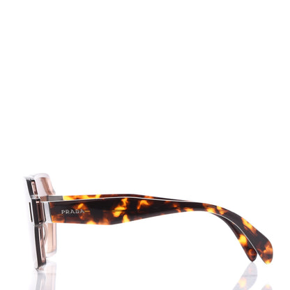 Prada Geometric SPR 15T Sunglasses Tortoise 4 of 7