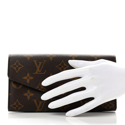 Louis Vuitton Monogram Sarah Wallet NM 2 of 7