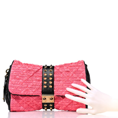 Louis Vuitton Satin Quilted Monogram Coquette Pochette Bunny Pink 2 of 10