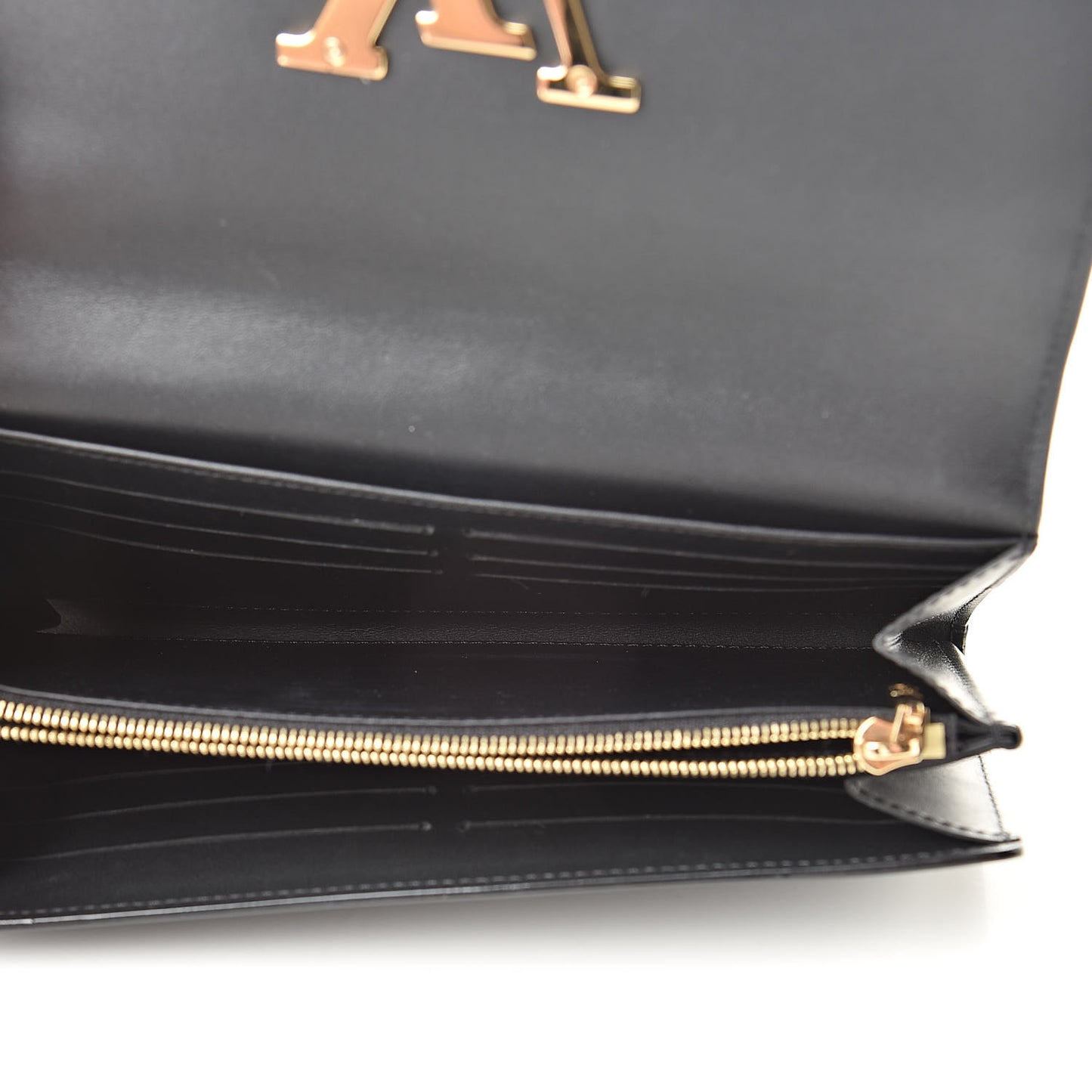 Patent Louise Wallet Black