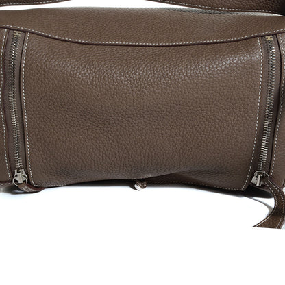 Hermes Taurillon Clemence Lindy 30 Etoupe 13 of 14