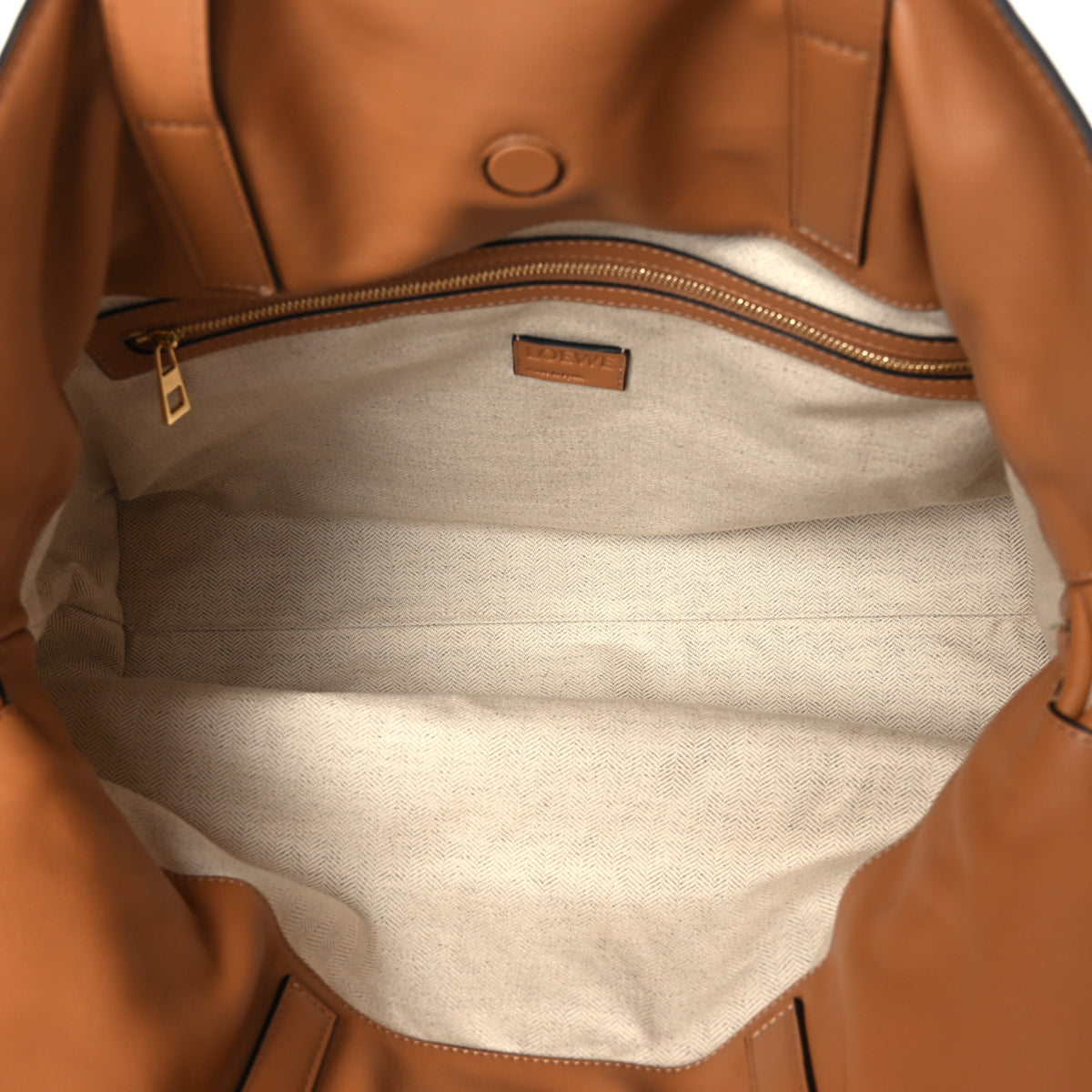 Loewe Calfskin Large Flamenco Knot Bag Warm Desert 5 of 11